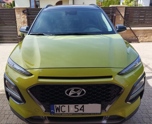 Hyundai Kona cena 79900 przebieg: 75800, rok produkcji 2018 z Ciechanów małe 79